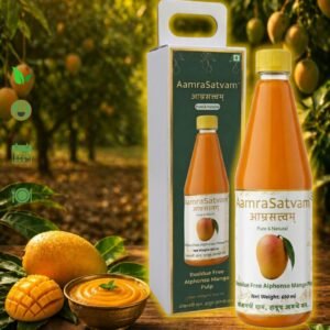 Home aamrasatvam™ alphanso mango pulp